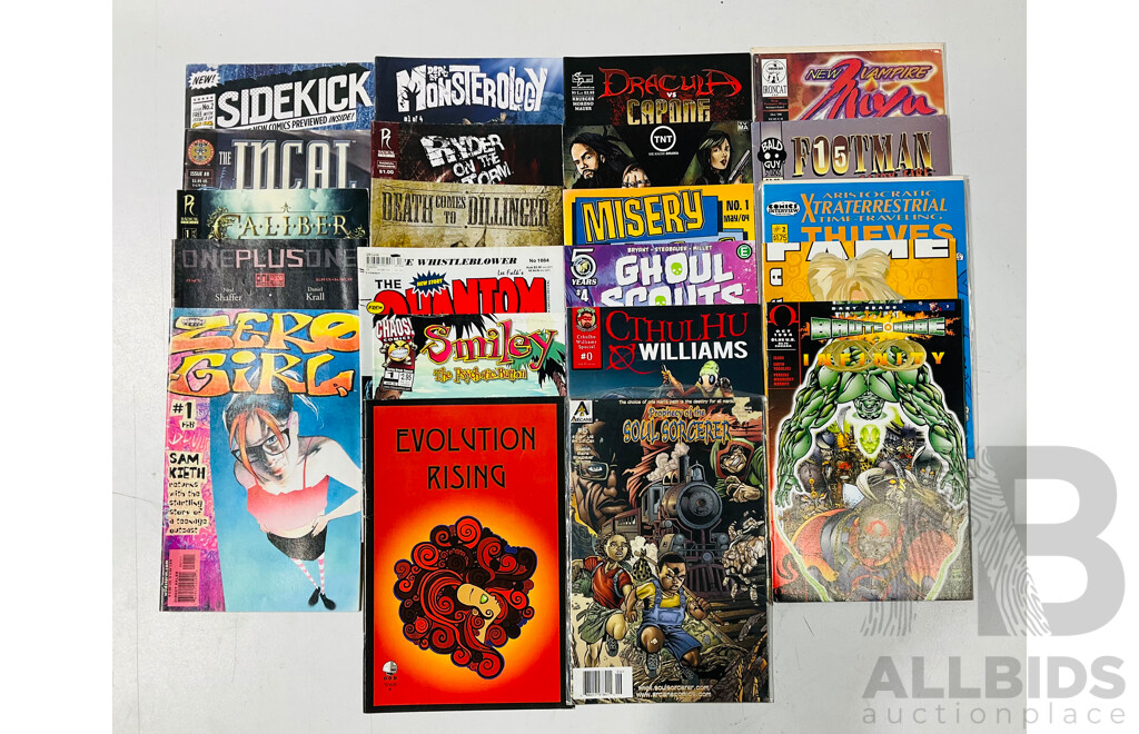 Collection of Single Issue Comics From Several Publishers Including Chaos Comics, Arcane, Homage Comics and More