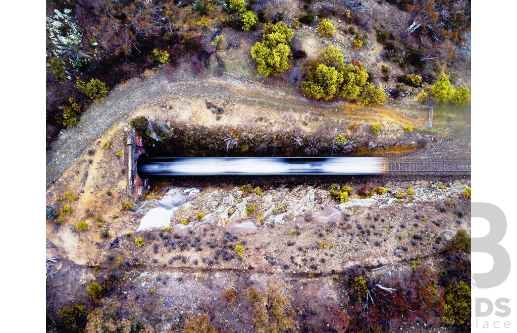 Subterrain # 1 & # 2 (Diptych), From Heightened Seeing, Photographic Drone Artwork, Canberra (2018) (3)