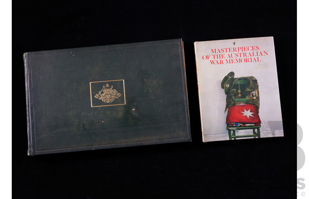 From the Collection of Lieutenant General Sir Iven Mackay, the Changing of the Guard, Australian War Memorial Publications 1942, Along with Masterpieces of the Australian War Memorial, 1982
