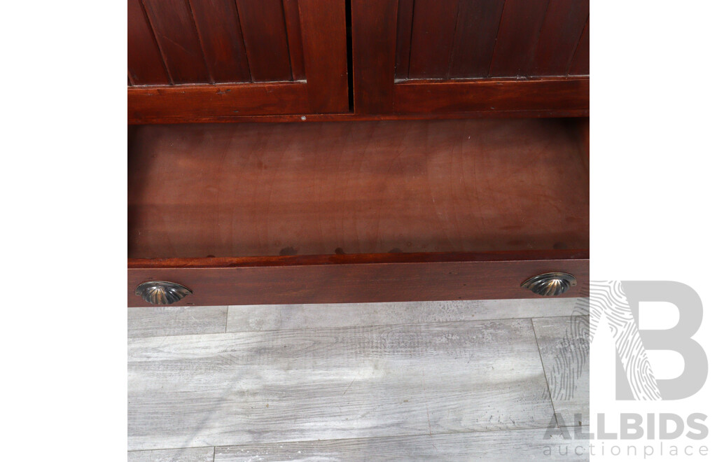 Bespoke Redgum Entertainment Cabinet by Graham Gardener