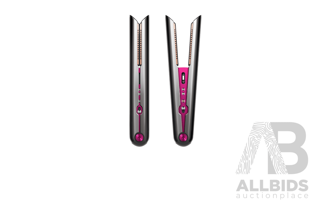 Dyson (413070) Corrale Hair Straightener (Black Nickel/Fuchsia) - ORP $699 (Includes 1 Year Warranty From Dyson)