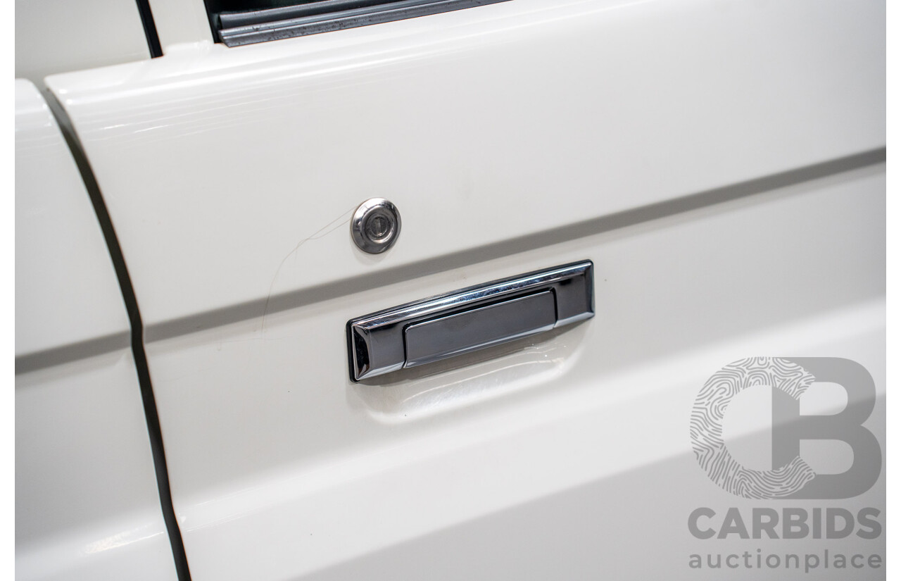 02/2020 Toyota Landcruiser GXL (4x4) 4x4 VDJ76R 4d Wagon White Turbo Diesel V8 4.5L