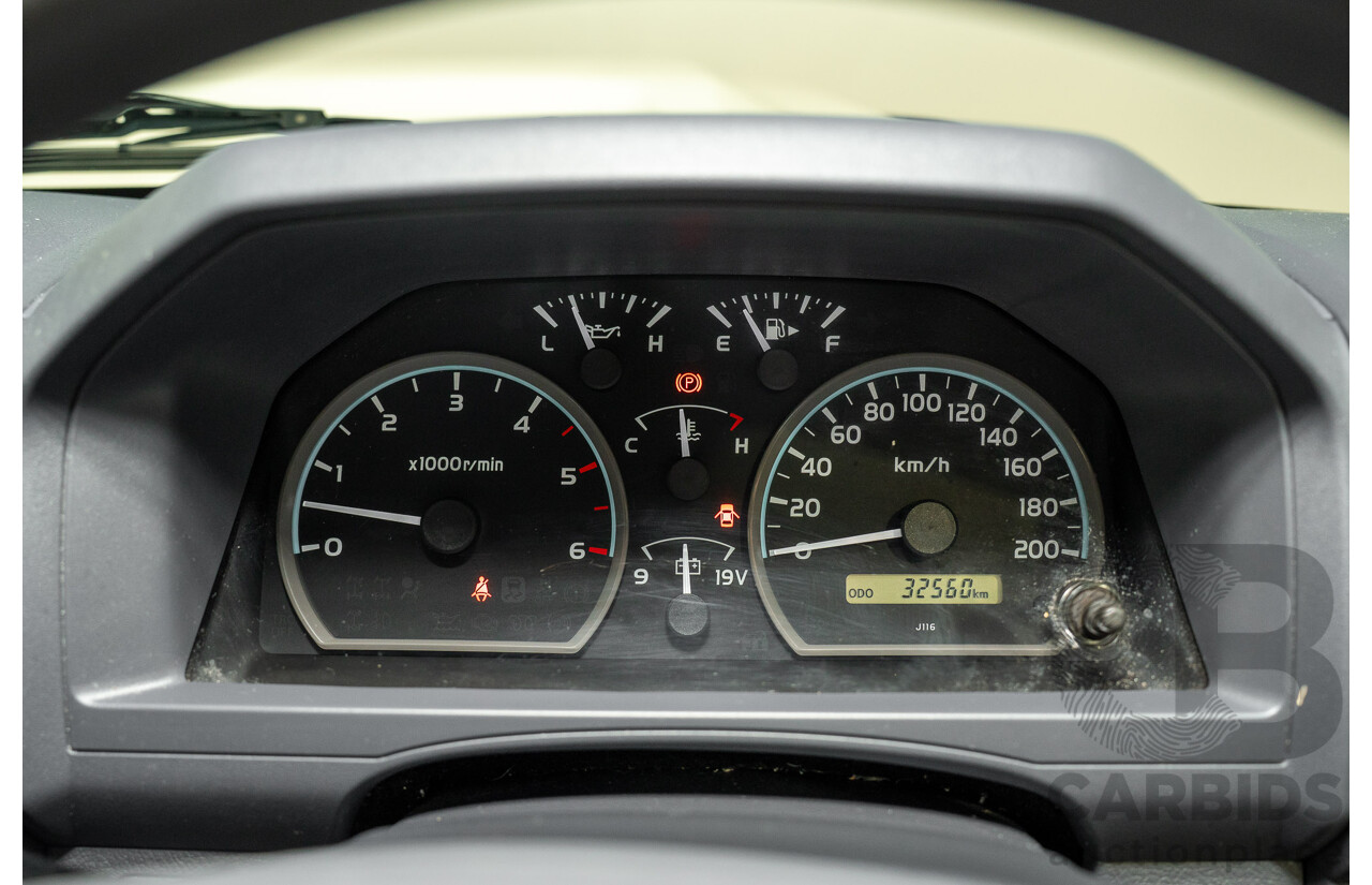 02/2020 Toyota Landcruiser GXL (4x4) 4x4 VDJ76R 4d Wagon White Turbo Diesel V8 4.5L