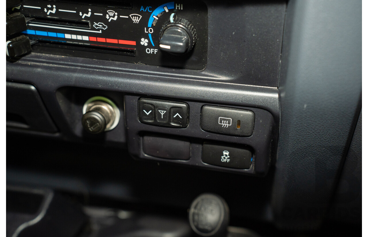 02/2020 Toyota Landcruiser GXL (4x4) 4x4 VDJ76R 4d Wagon White Turbo Diesel V8 4.5L