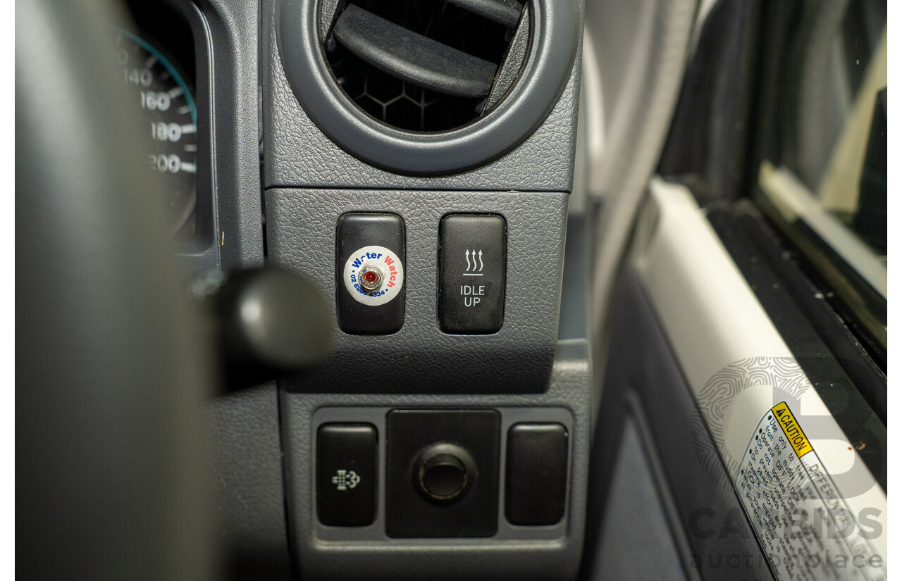 02/2020 Toyota Landcruiser GXL (4x4) 4x4 VDJ76R 4d Wagon White Turbo Diesel V8 4.5L