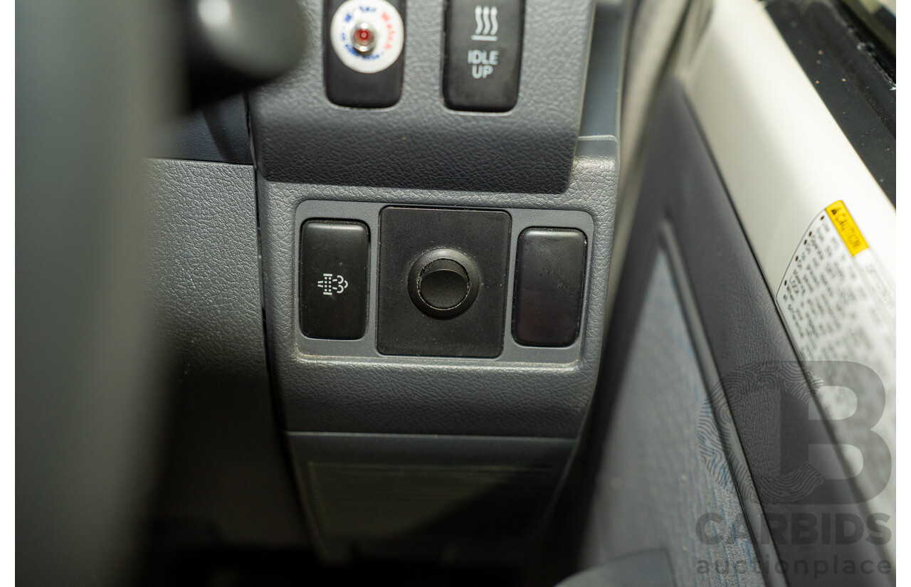 02/2020 Toyota Landcruiser GXL (4x4) 4x4 VDJ76R 4d Wagon White Turbo Diesel V8 4.5L