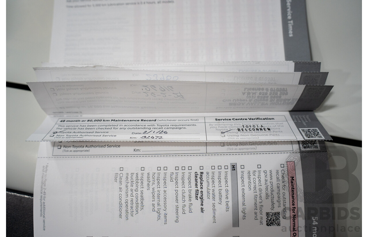 02/2020 Toyota Landcruiser GXL (4x4) 4x4 VDJ76R 4d Wagon White Turbo Diesel V8 4.5L