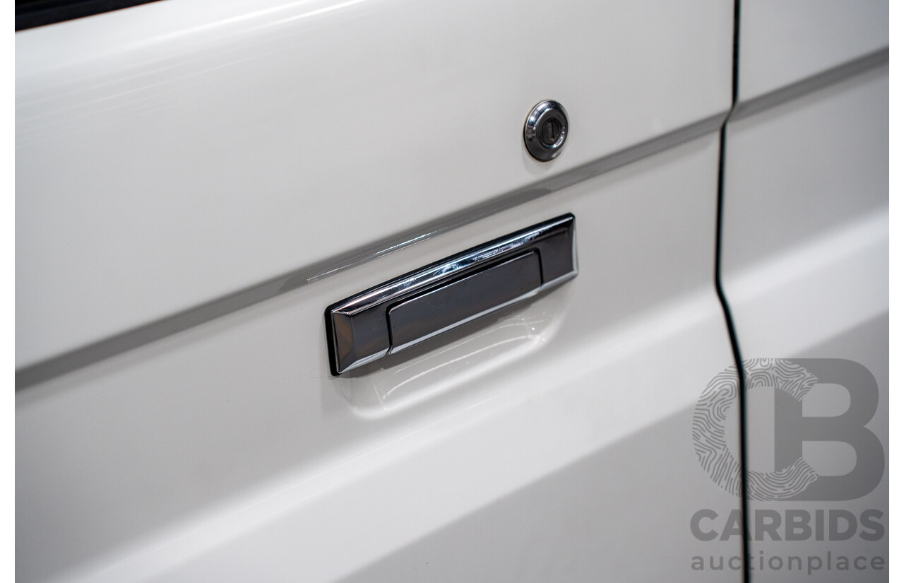 02/2020 Toyota Landcruiser GXL (4x4) 4x4 VDJ76R 4d Wagon White Turbo Diesel V8 4.5L