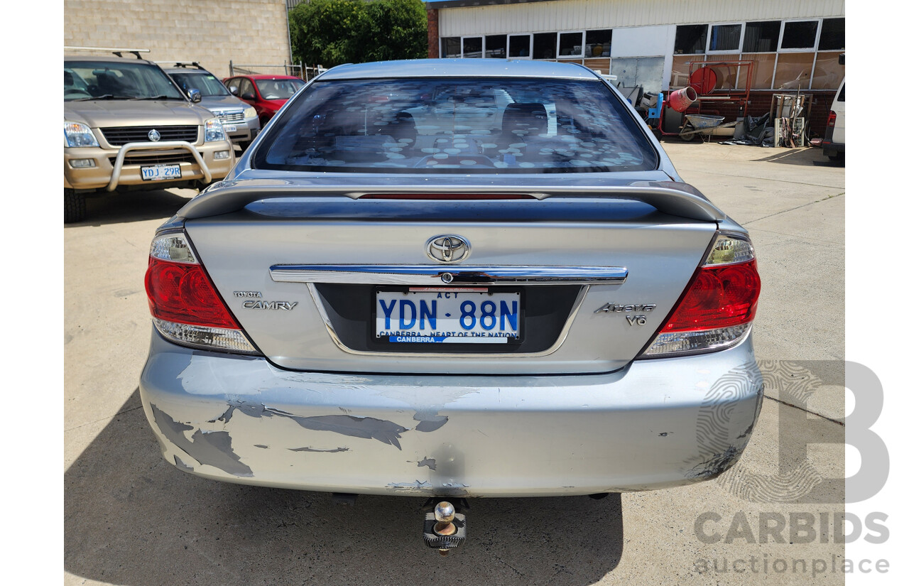8/2005 Toyota Camry Ateva MCV36R UPGRADE 4d Sedan Silver 3.0L
