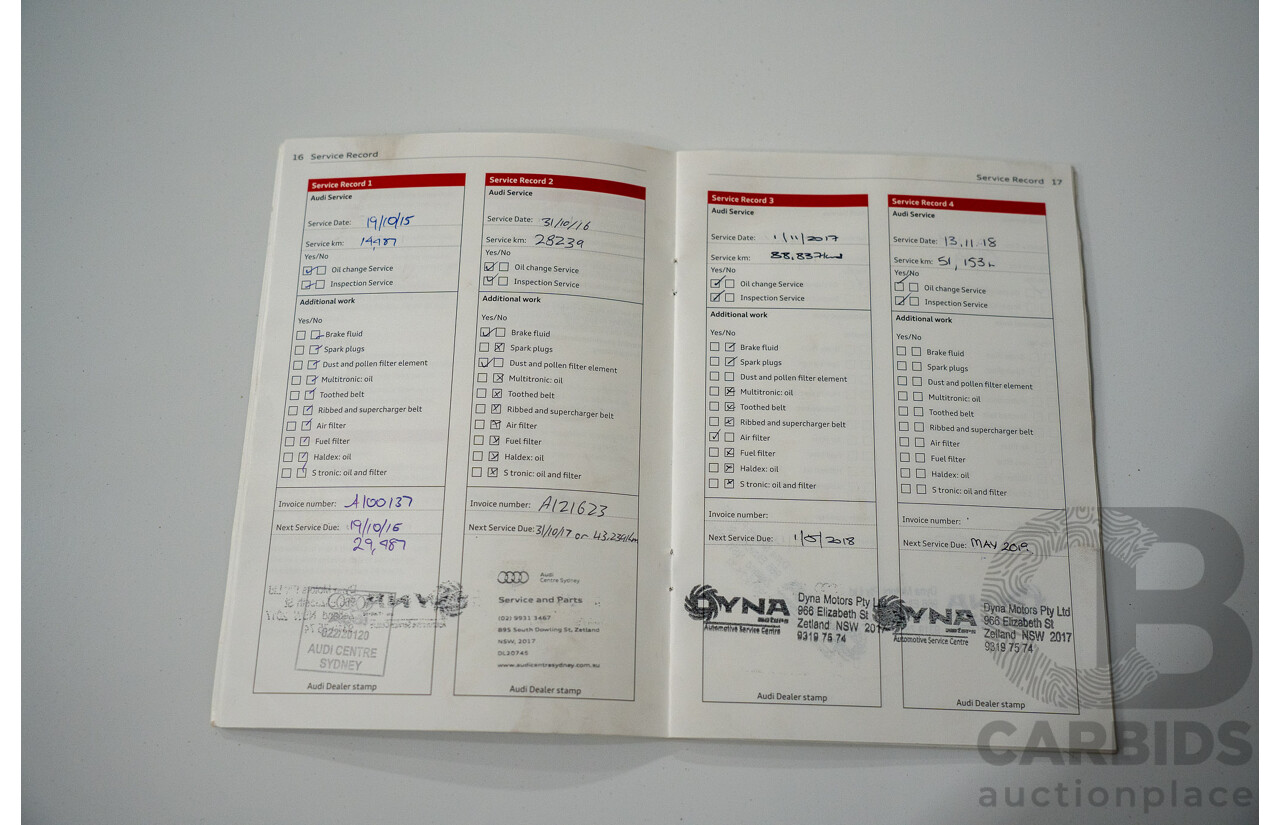 7/2014 Audi A5 2.0 TFSI Quattro (AWD) 8T MY14 2d Coupe Ibis White Turbo 2.0L