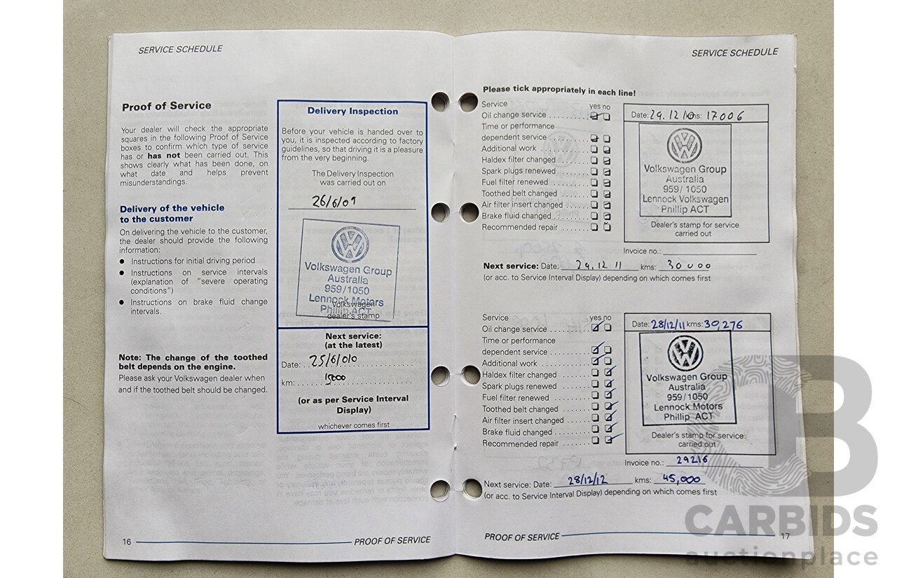 6/2009 Volkswagen Golf 90 TSI Trendline 1K 6TH GEN 5d Hatchback Grey 1.4L