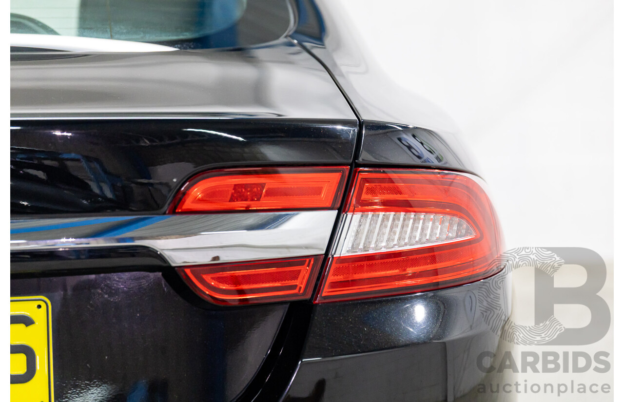 3/2014 Jaguar XF 2.2D Premium Luxury MY14 4d Sedan Ultimate Black Metallic Turbo Diesel 2.2L