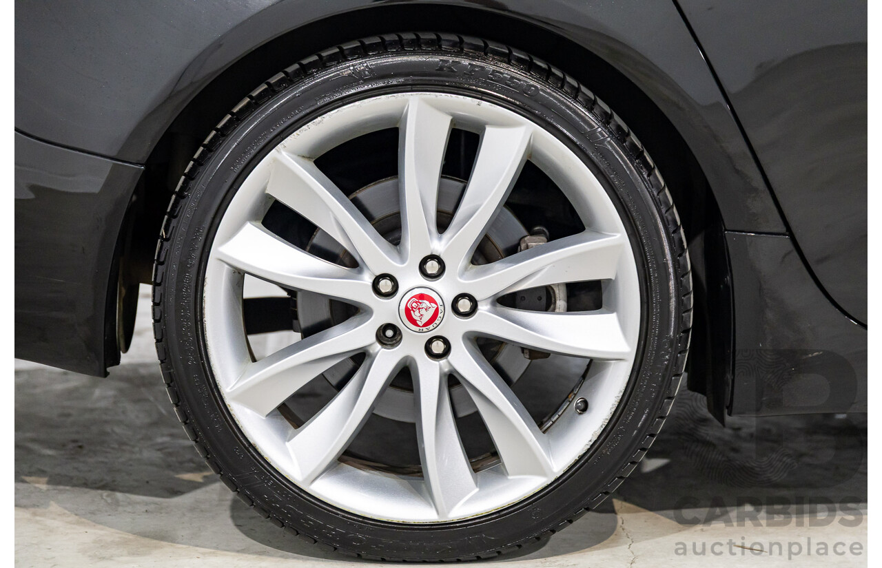 3/2014 Jaguar XF 2.2D Premium Luxury MY14 4d Sedan Ultimate Black Metallic Turbo Diesel 2.2L