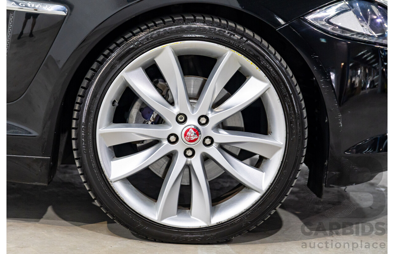 3/2014 Jaguar XF 2.2D Premium Luxury MY14 4d Sedan Ultimate Black Metallic Turbo Diesel 2.2L