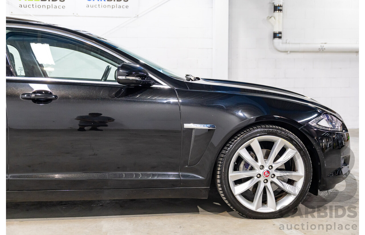 3/2014 Jaguar XF 2.2D Premium Luxury MY14 4d Sedan Ultimate Black Metallic Turbo Diesel 2.2L