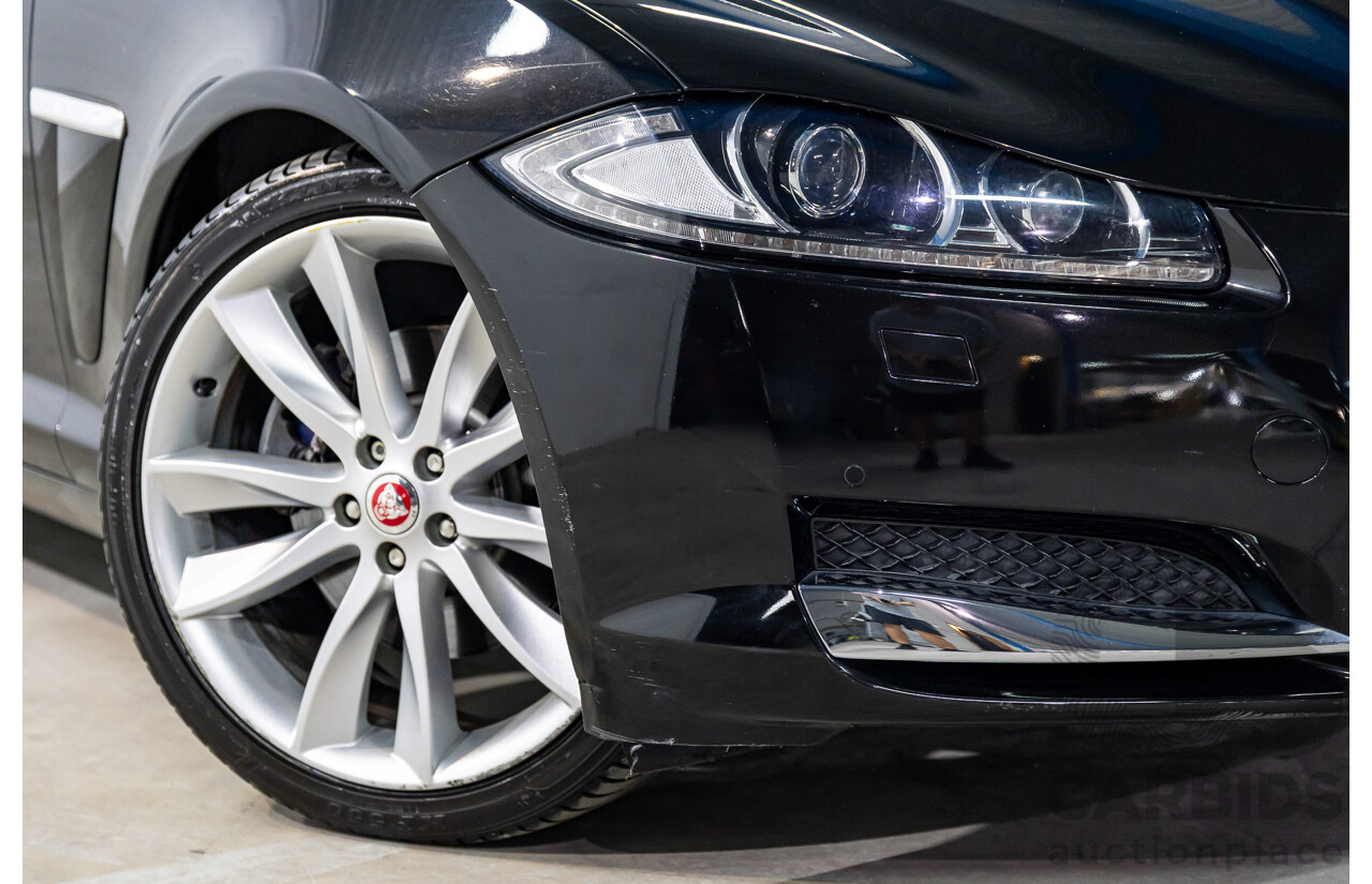 3/2014 Jaguar XF 2.2D Premium Luxury MY14 4d Sedan Ultimate Black Metallic Turbo Diesel 2.2L
