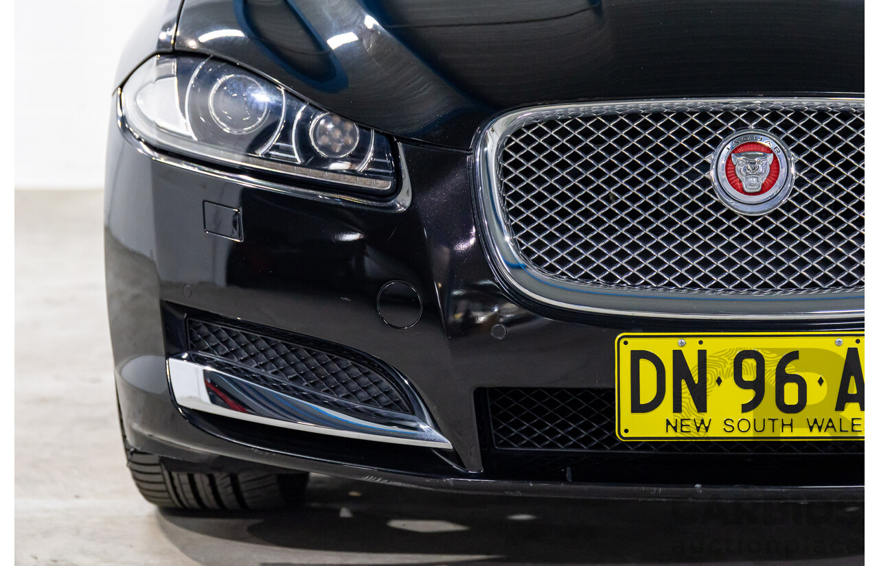 3/2014 Jaguar XF 2.2D Premium Luxury MY14 4d Sedan Ultimate Black Metallic Turbo Diesel 2.2L
