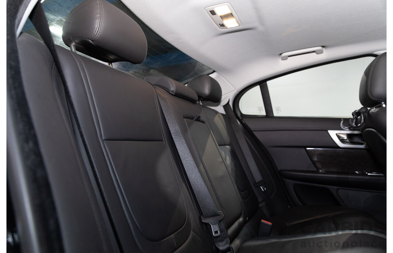 3/2014 Jaguar XF 2.2D Premium Luxury MY14 4d Sedan Ultimate Black Metallic Turbo Diesel 2.2L