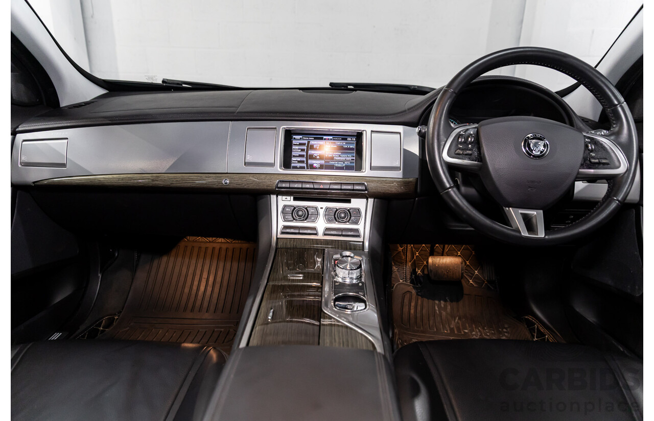 3/2014 Jaguar XF 2.2D Premium Luxury MY14 4d Sedan Ultimate Black Metallic Turbo Diesel 2.2L