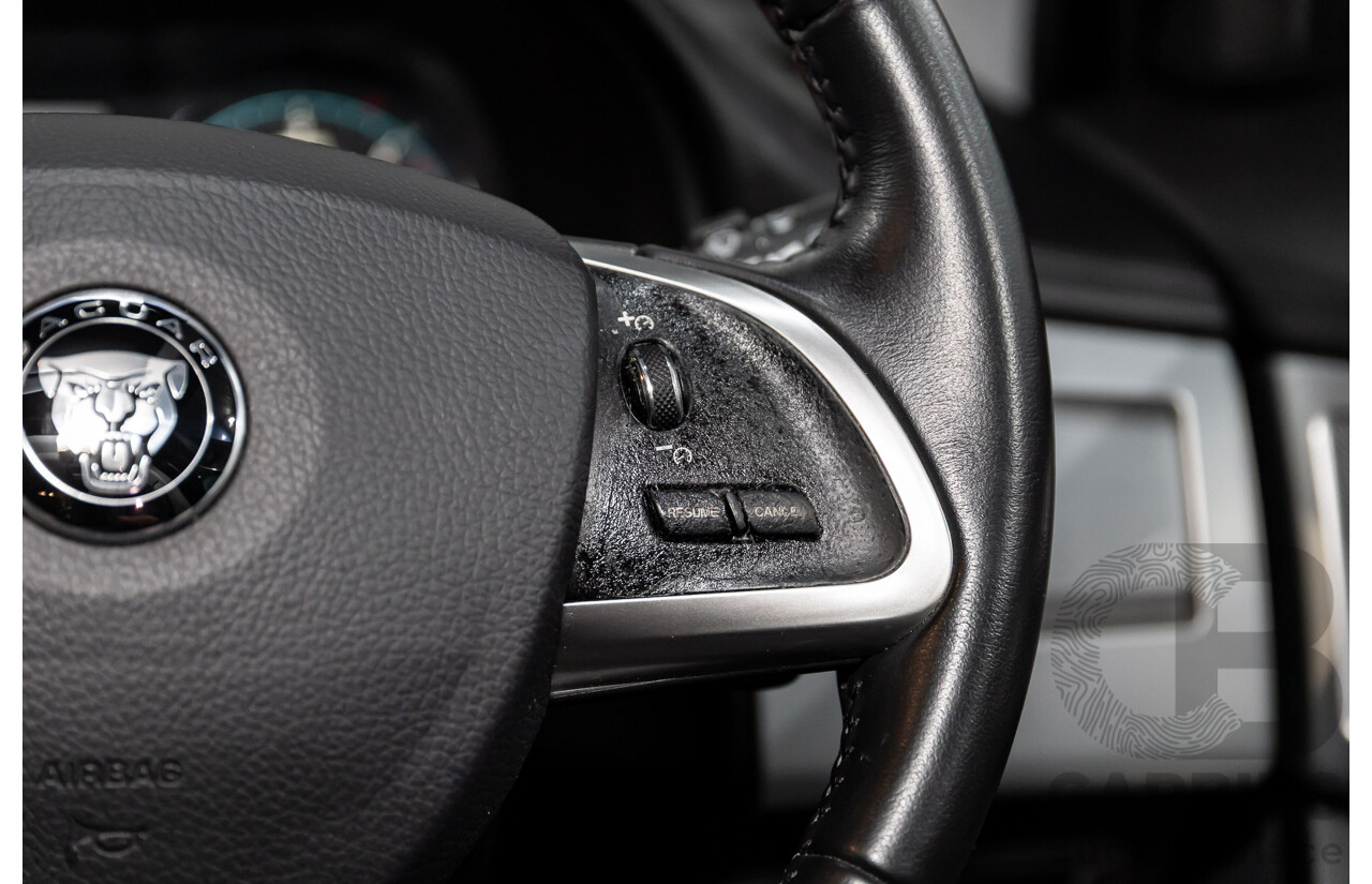 3/2014 Jaguar XF 2.2D Premium Luxury MY14 4d Sedan Ultimate Black Metallic Turbo Diesel 2.2L