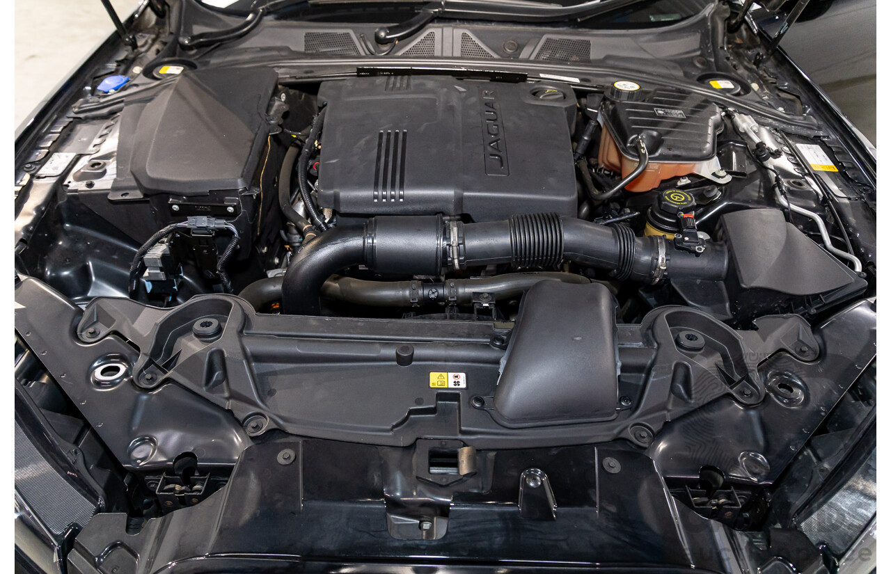 3/2014 Jaguar XF 2.2D Premium Luxury MY14 4d Sedan Ultimate Black Metallic Turbo Diesel 2.2L