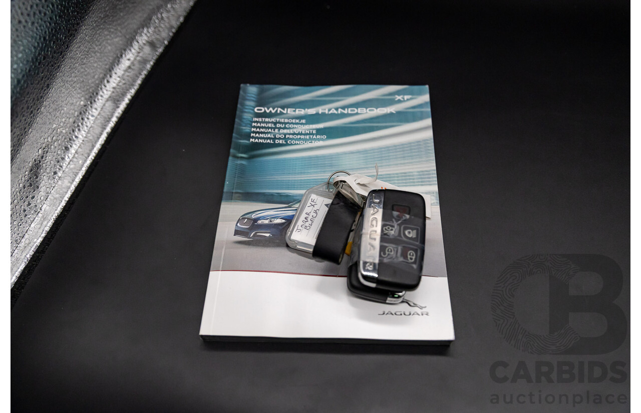 3/2014 Jaguar XF 2.2D Premium Luxury MY14 4d Sedan Ultimate Black Metallic Turbo Diesel 2.2L