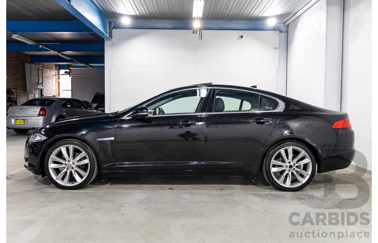 3/2014 Jaguar XF 2.2D Premium Luxury MY14 4d Sedan Ultimate Black Metallic Turbo Diesel 2.2L