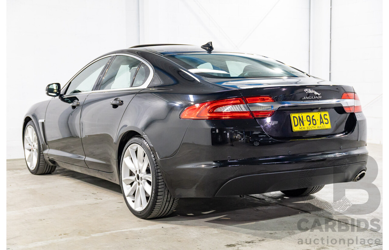 3/2014 Jaguar XF 2.2D Premium Luxury MY14 4d Sedan Ultimate Black Metallic Turbo Diesel 2.2L