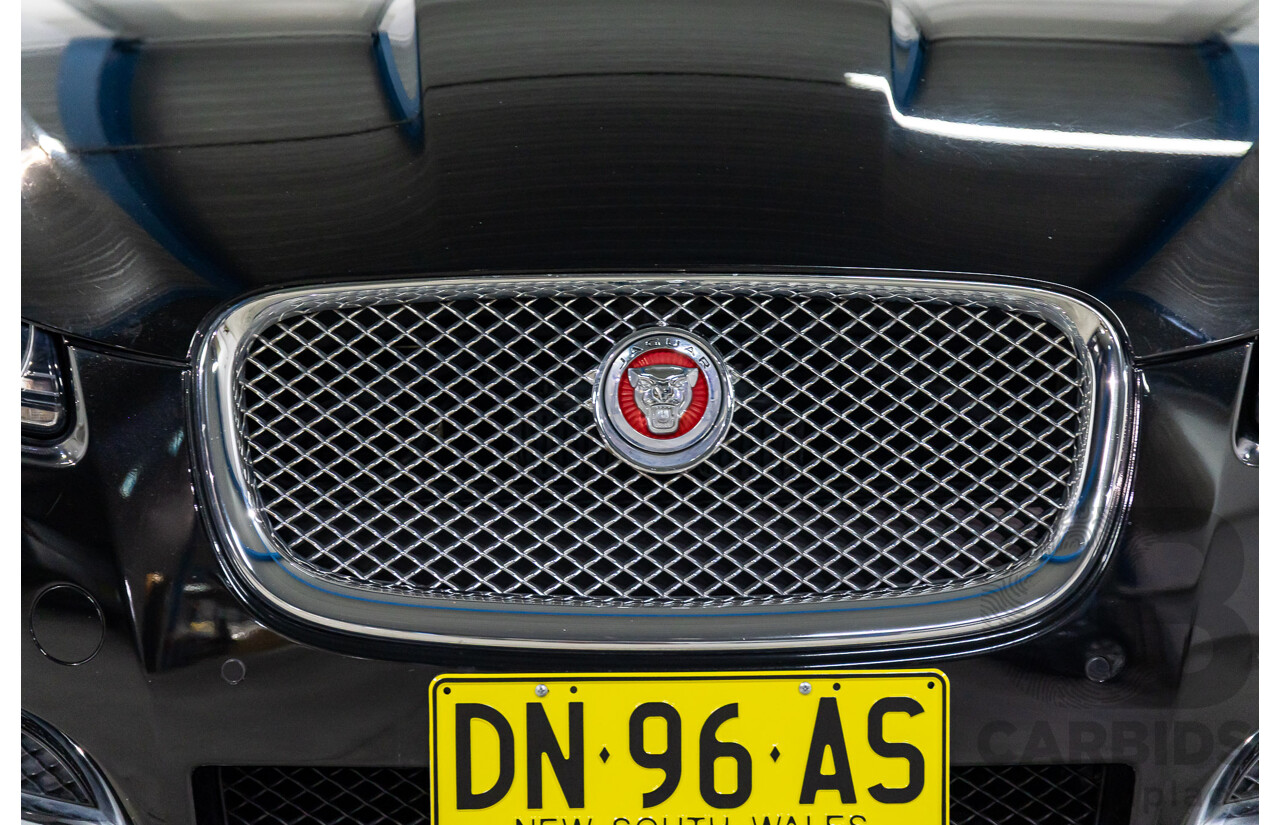 3/2014 Jaguar XF 2.2D Premium Luxury MY14 4d Sedan Ultimate Black Metallic Turbo Diesel 2.2L