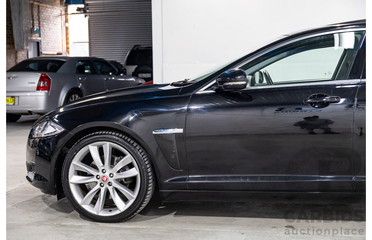 3/2014 Jaguar XF 2.2D Premium Luxury MY14 4d Sedan Ultimate Black Metallic Turbo Diesel 2.2L
