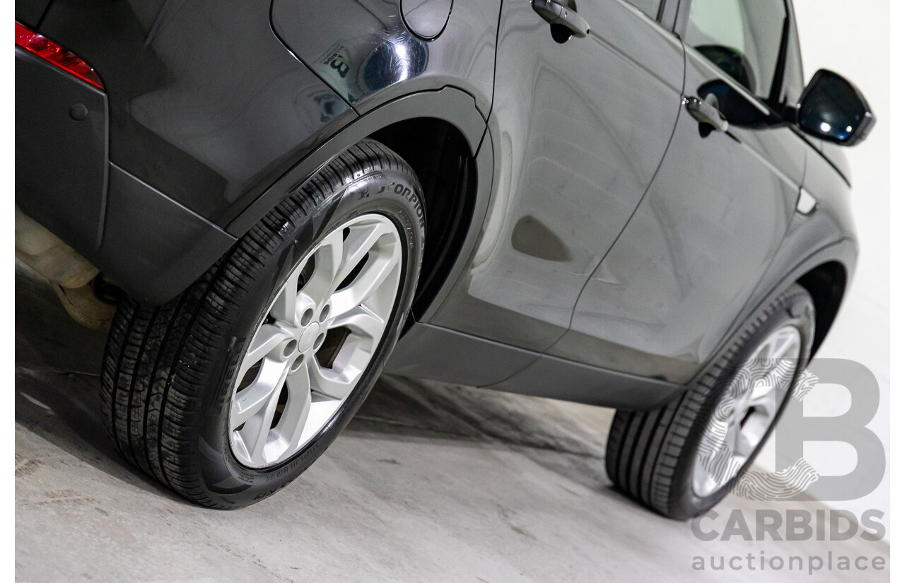 11/2016 Land Rover Discovery Sport TD4 180 HSE (AWD) LC MY17 4D Wagon Santorini Metallic Black Turbo Diesel 2.0L - 7 Seater