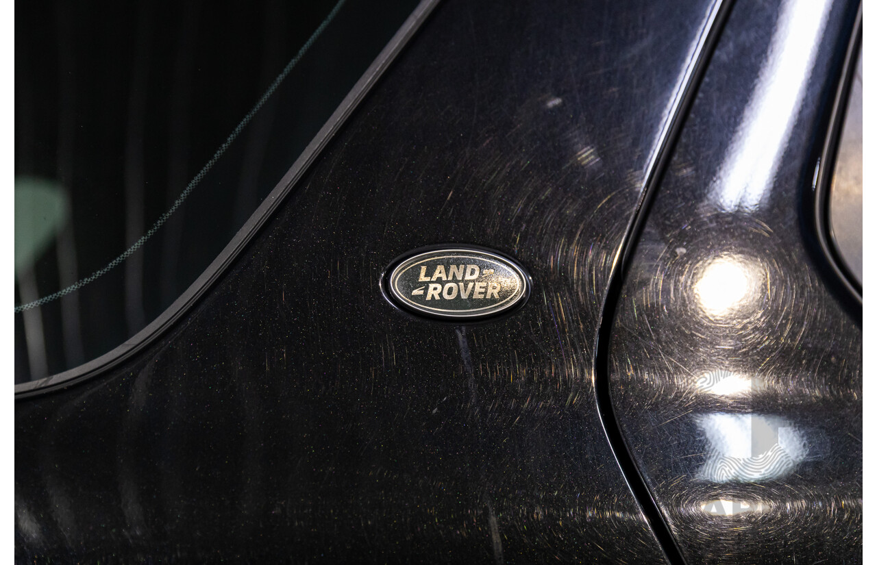 11/2016 Land Rover Discovery Sport TD4 180 HSE (AWD) LC MY17 4D Wagon Santorini Metallic Black Turbo Diesel 2.0L - 7 Seater
