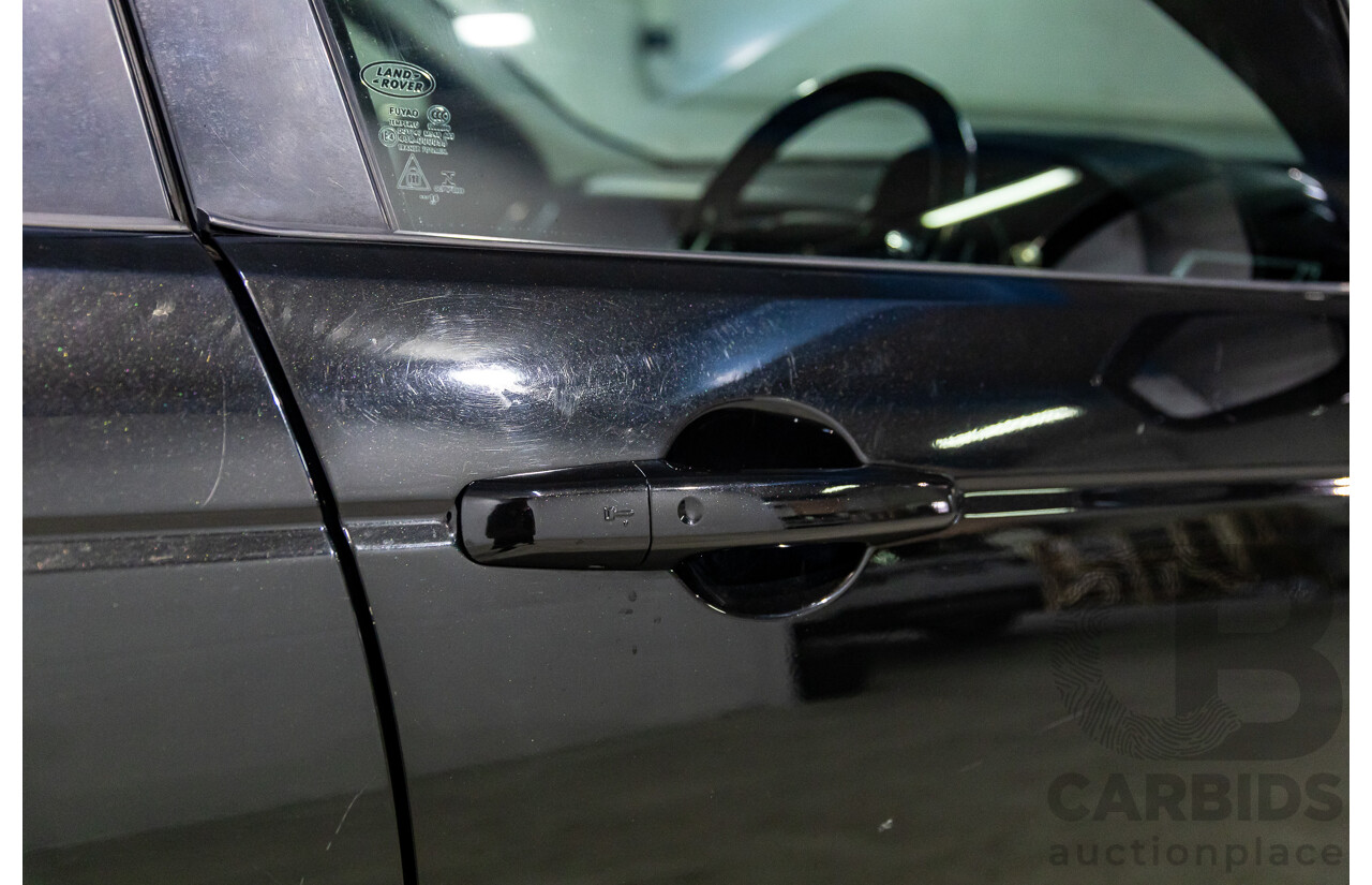 11/2016 Land Rover Discovery Sport TD4 180 HSE (AWD) LC MY17 4D Wagon Santorini Metallic Black Turbo Diesel 2.0L - 7 Seater