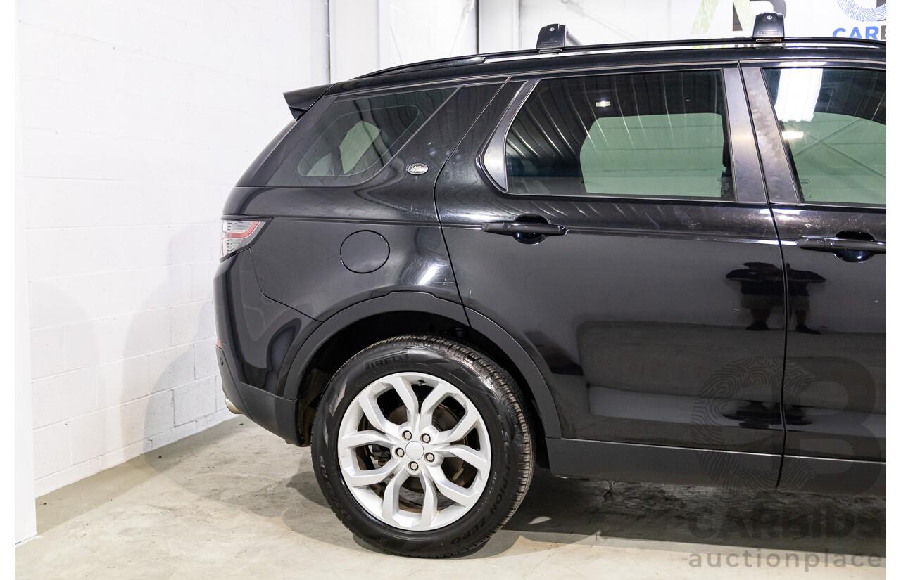 11/2016 Land Rover Discovery Sport TD4 180 HSE (AWD) LC MY17 4D Wagon Santorini Metallic Black Turbo Diesel 2.0L - 7 Seater