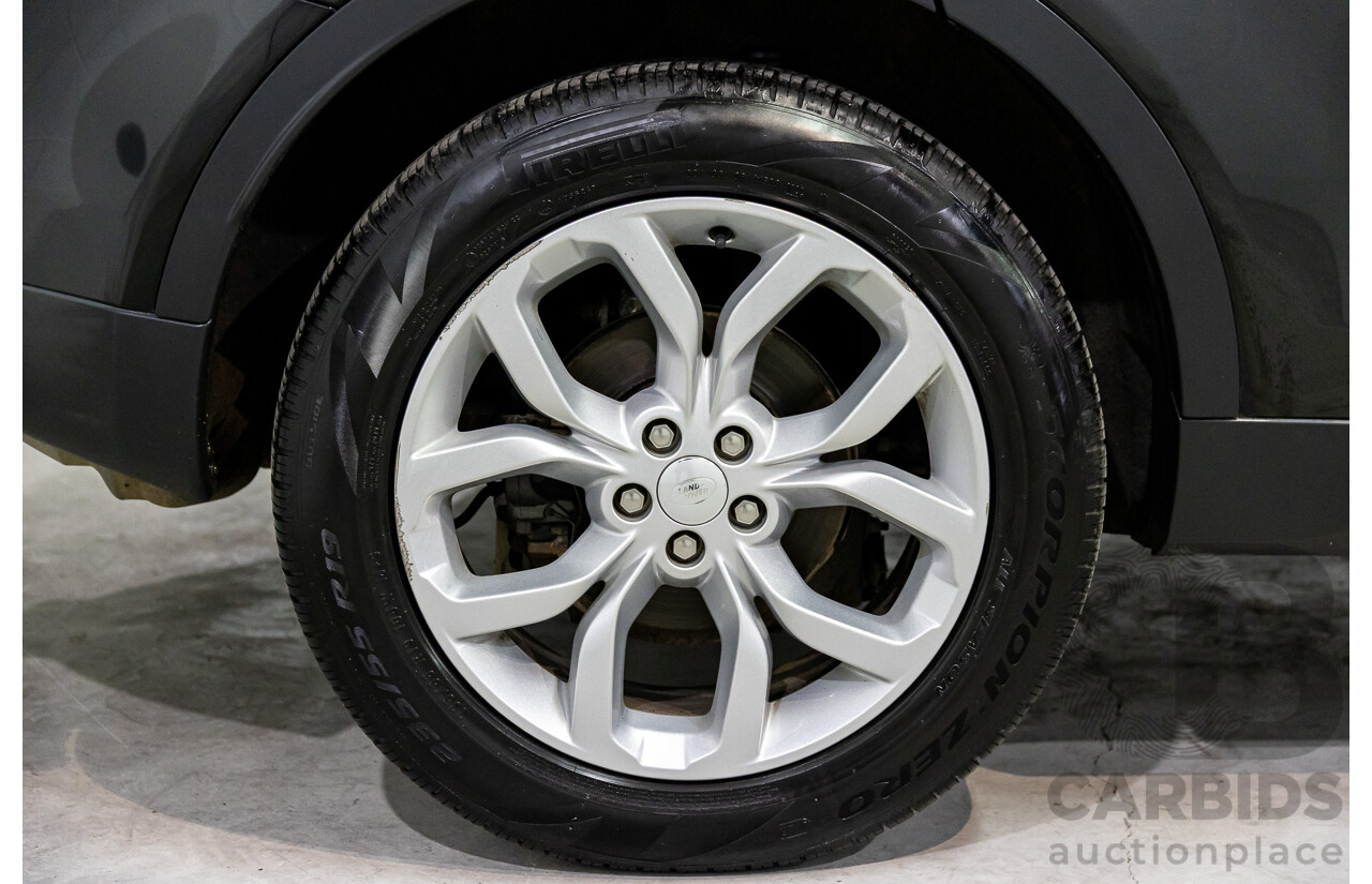 11/2016 Land Rover Discovery Sport TD4 180 HSE (AWD) LC MY17 4D Wagon Santorini Metallic Black Turbo Diesel 2.0L - 7 Seater