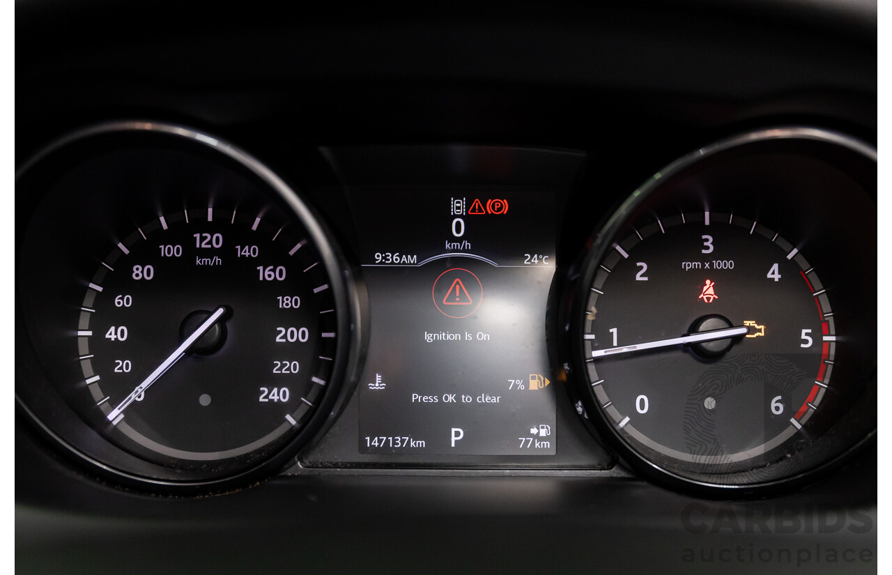 11/2016 Land Rover Discovery Sport TD4 180 HSE (AWD) LC MY17 4D Wagon Santorini Metallic Black Turbo Diesel 2.0L - 7 Seater