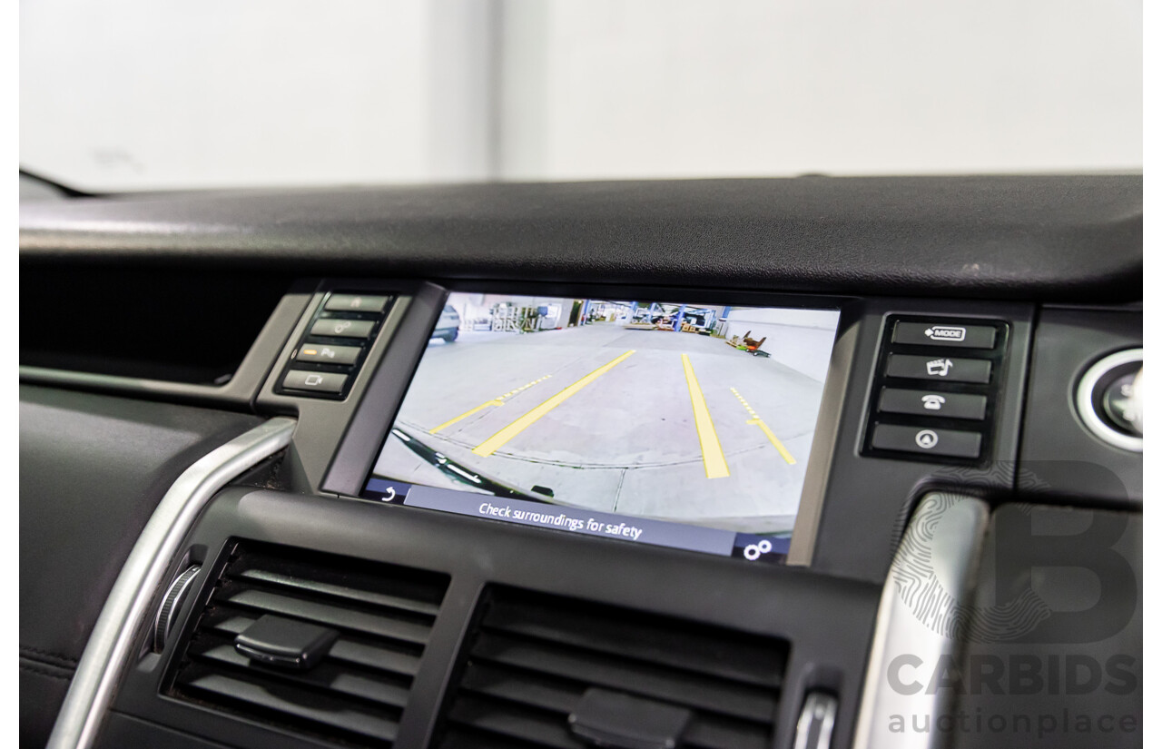 11/2016 Land Rover Discovery Sport TD4 180 HSE (AWD) LC MY17 4D Wagon Santorini Metallic Black Turbo Diesel 2.0L - 7 Seater