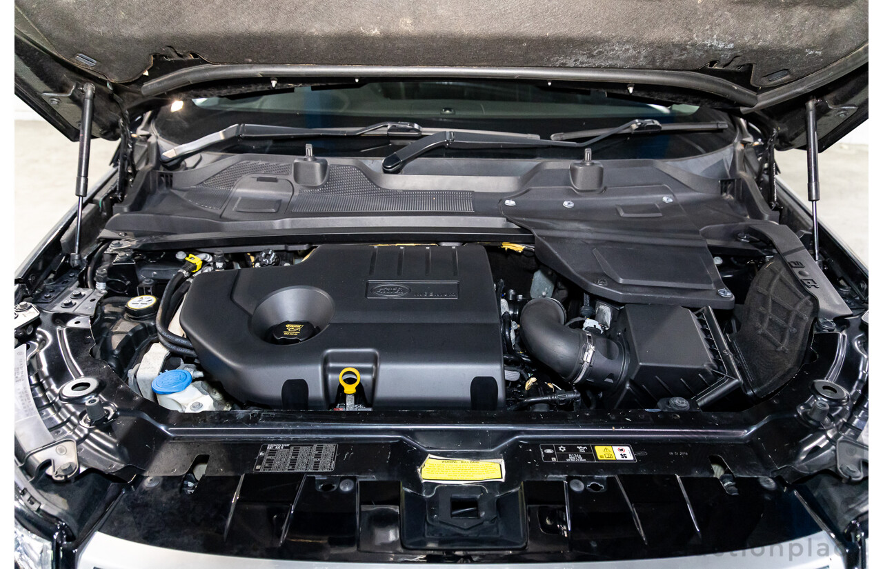 11/2016 Land Rover Discovery Sport TD4 180 HSE (AWD) LC MY17 4D Wagon Santorini Metallic Black Turbo Diesel 2.0L - 7 Seater