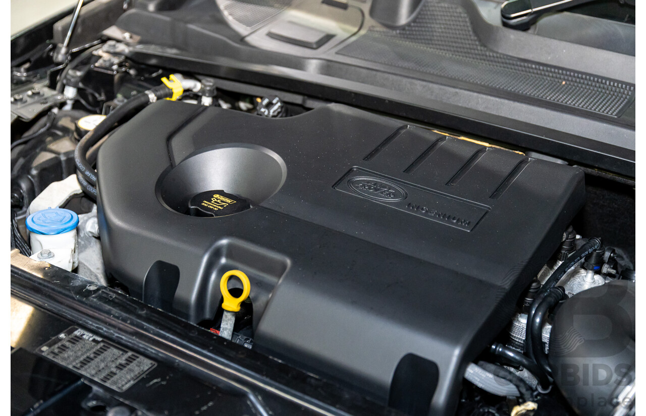 11/2016 Land Rover Discovery Sport TD4 180 HSE (AWD) LC MY17 4D Wagon Santorini Metallic Black Turbo Diesel 2.0L - 7 Seater