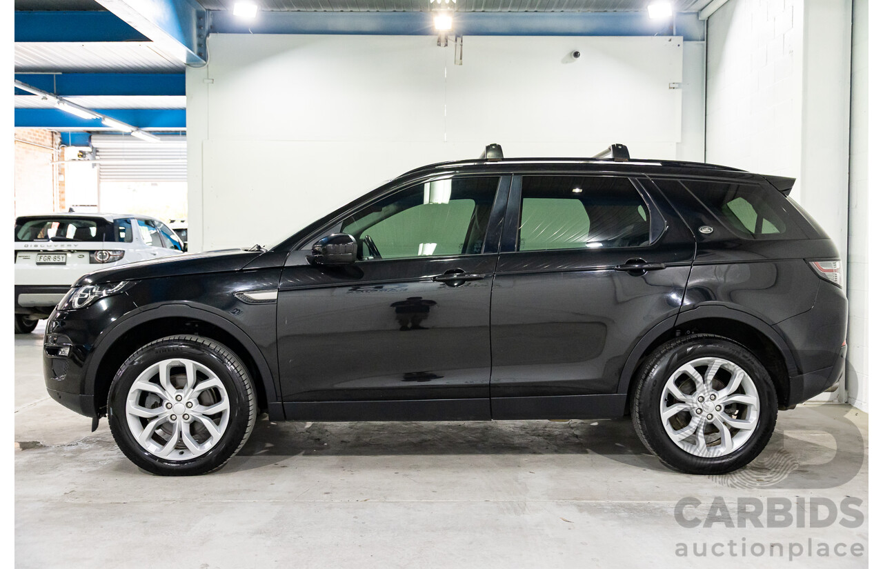 11/2016 Land Rover Discovery Sport TD4 180 HSE (AWD) LC MY17 4D Wagon Santorini Metallic Black Turbo Diesel 2.0L - 7 Seater