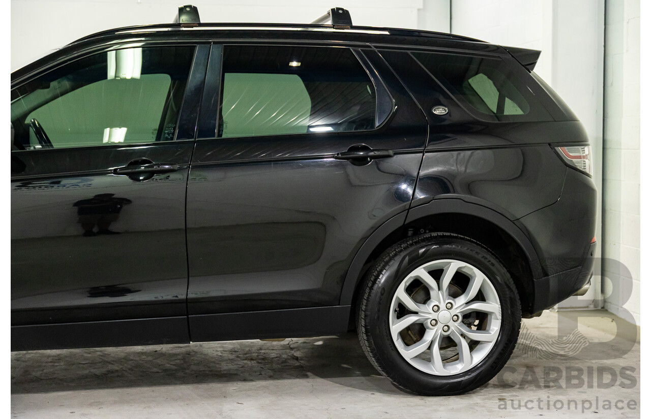 11/2016 Land Rover Discovery Sport TD4 180 HSE (AWD) LC MY17 4D Wagon Santorini Metallic Black Turbo Diesel 2.0L - 7 Seater