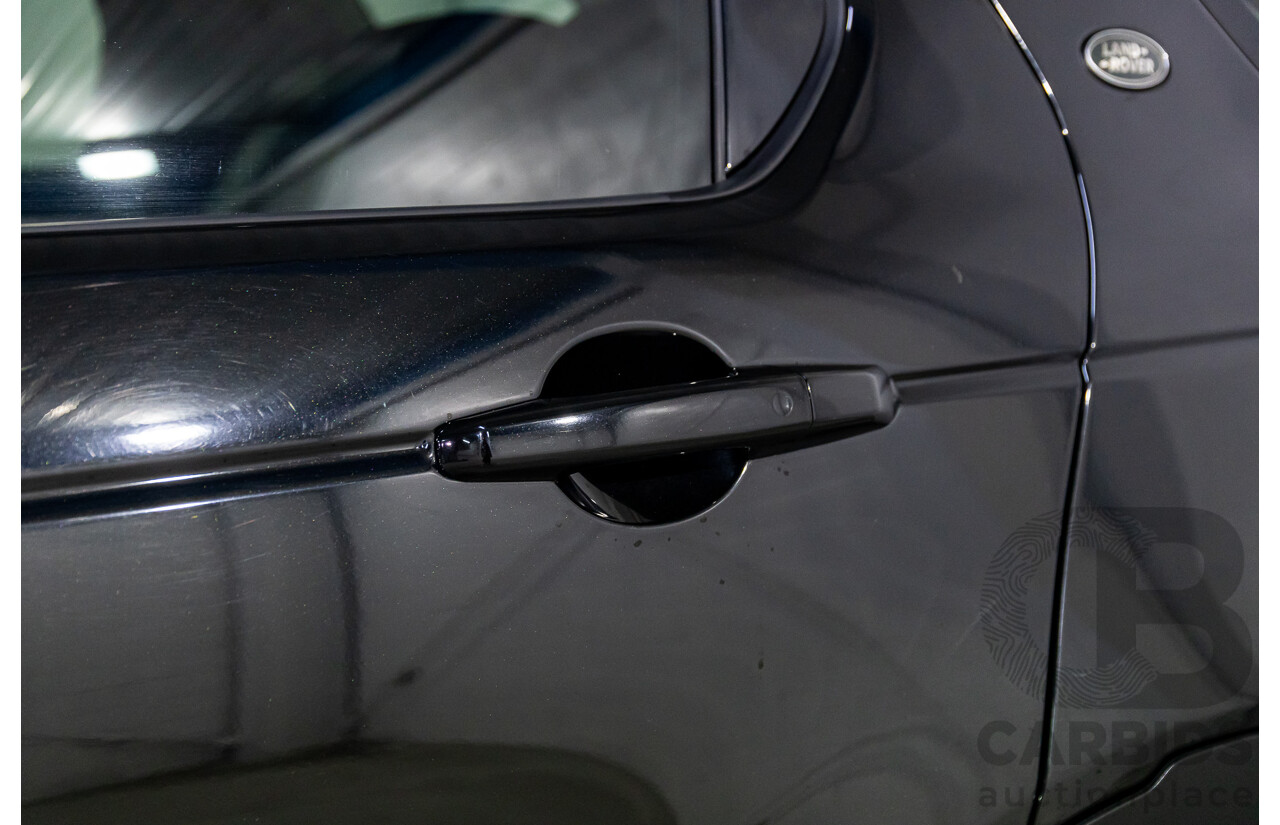 11/2016 Land Rover Discovery Sport TD4 180 HSE (AWD) LC MY17 4D Wagon Santorini Metallic Black Turbo Diesel 2.0L - 7 Seater