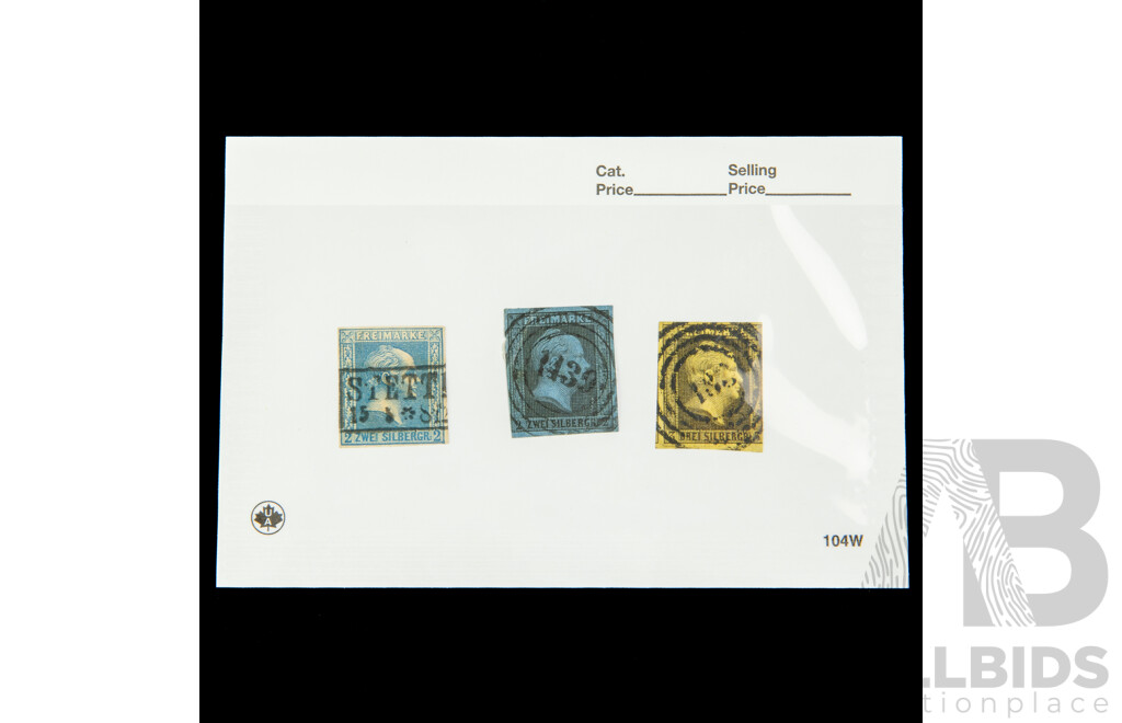 German States 1859 Freimarke Stamps
