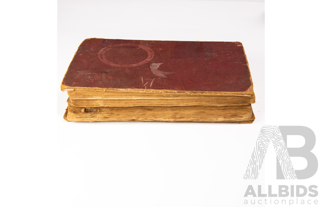 Extremely Rare First Colonial Edition, Bram Stoker's Dracula, Hutchinsons Colonial Edition, Hutchinson & Co, London, 1897, Cloth Bound Hardcover