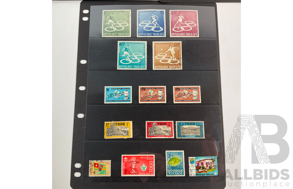 French Occupation Stamps Including Tonga, Togoland, Overprints, Mints, Mint Hinged