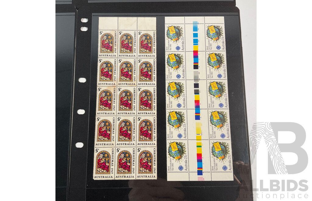 Australian Early Decimal Stamp Blocks and Booklets