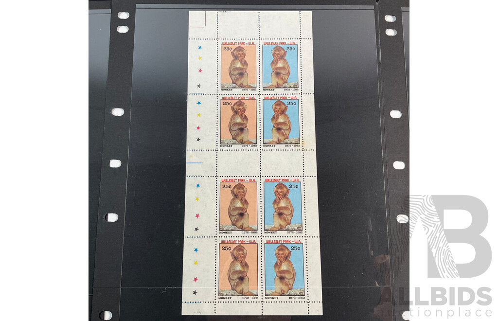 Australian Early Decimal Stamp Blocks and Booklets