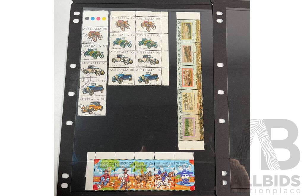 Australian Early Decimal Stamp Blocks and Booklets