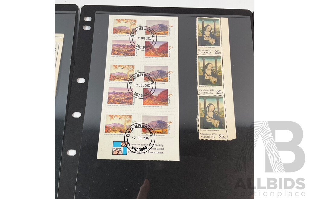 Australian Early Decimal Stamp Blocks and Booklets