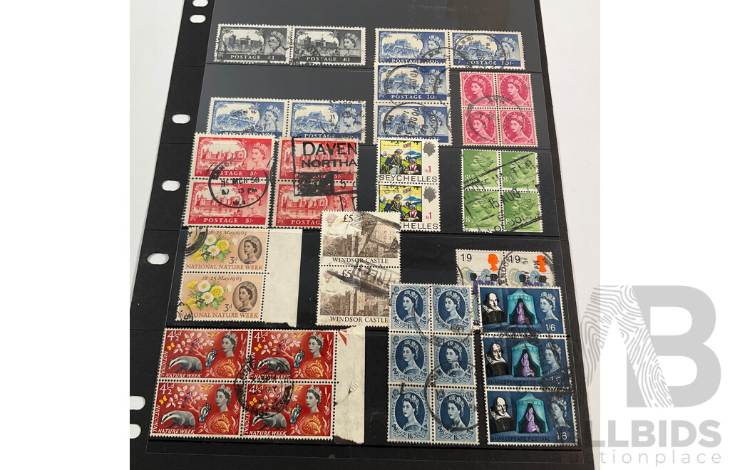 Great Britain QE2 Stamps, Five Pound, Charles Dickens